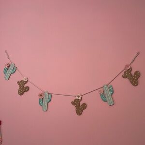 Pink and Green Cactus Baby Nursery Decor Bundle *Read Description*